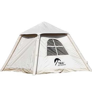 インフレータブル式エアテント 2〜4人用 Amazon.co.jp: エアーテント 2～4人用 ポンプ付き 収納袋付き